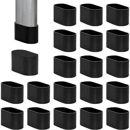 20 kpl soikeita tuolinjalkojen suojuksia, tuolinjalkojen suojukset, kumihuonekalujen tuolinjalkojen suojukset, tuolinjalkojen suojukset, 