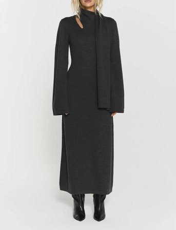 Twist & Tango Alessandra Knitted Dress - Grey - M