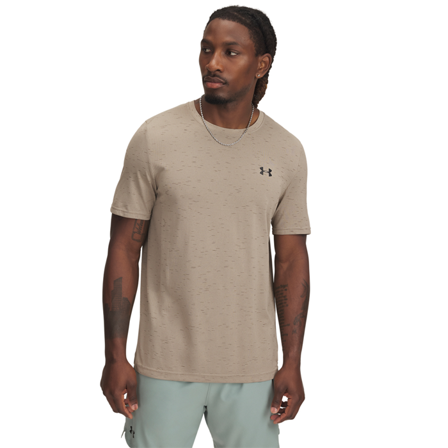 T-shirts Under Armour Vanish Seamless T-shirt Khaki - Bodyman.dk