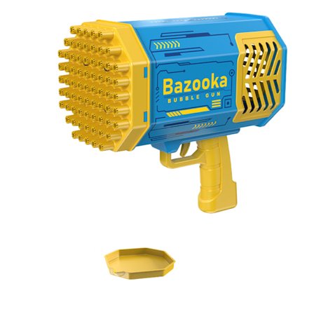 Boblemaskinpistol Leker for barn, Boblepistol med fargerike lys og tusenvis av bobler, Utendørs leketøy Bursdagsfest Favoriserer Gaver til gutt