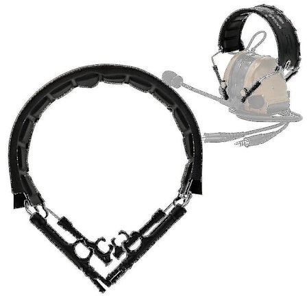 Avtakbart hodebåndtilbehør kompatibelt med Peltor Comtac I II III Headset