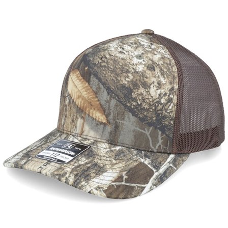 Richardson - Camo - trucker - Cap - 112pfp Realtree Edge/Brown A-Frame Trucker - Hatstore