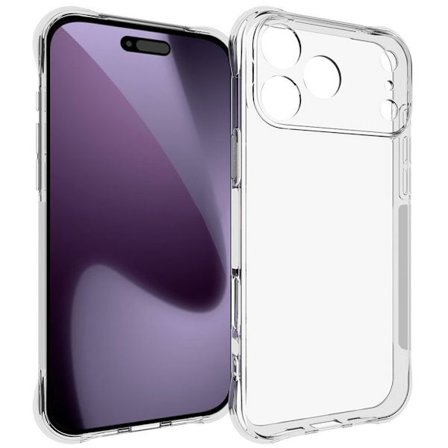 SKALO iPhone 17 Pro Max Extra strong TPU Suojakuori - Läpinäkyvä