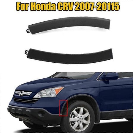 Til Honda CRV 2007 2008 2009 2010 2011 Forreste Kofanger Kort Hjul Skærm Øjenbryn Liste Trim 71108-SWA-000 71103-SWA-000