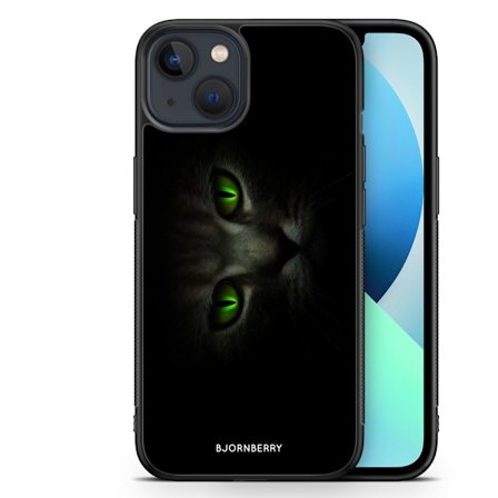 Bjornberry Skal iPhone 13 Mini - Gröna Kattögon