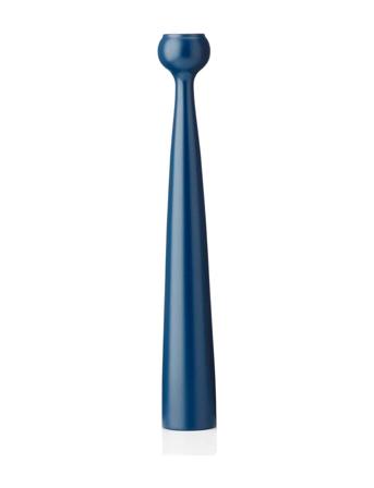 Tulip Candleholder, Dark Petrol Home Decoration Candlesticks & Lanterns Candlesticks Navy Applicata