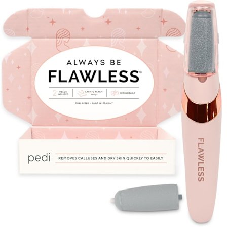 Flawless Pedi Elektronisk fotfil for myk hud - Ny versjon [ZHE]