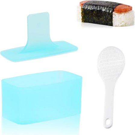 Maker Press Form, Onigiri Form Sushi Ris Maker, Lunchkött Ris Risbollsform (1-pack)