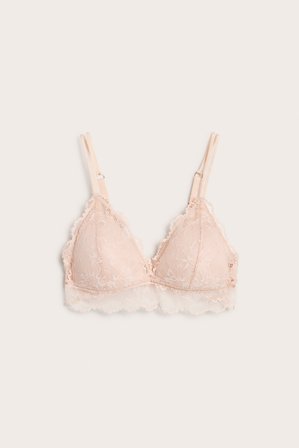Kappahl | Pitsibralette | Vaaleanpunainen