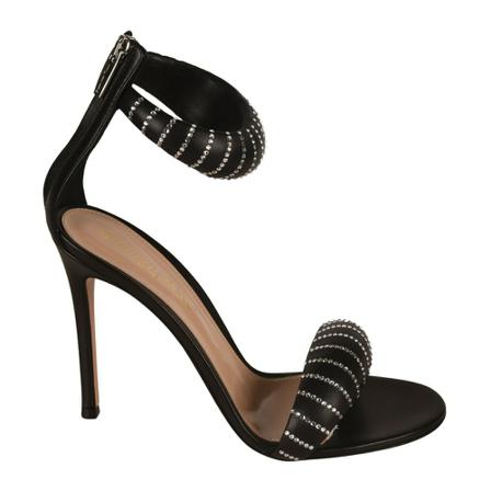 Gianvito Rossi, High Heel Sandals Zwart, Dames, Maat:37 EU