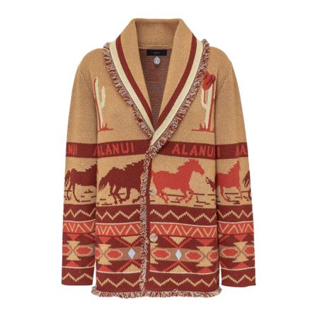 Alanui, Knitwear Bruin, Dames, Maat:M