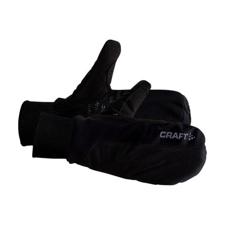 Craft Core Insulate Mitten Unisex workout gloves Black 9/M