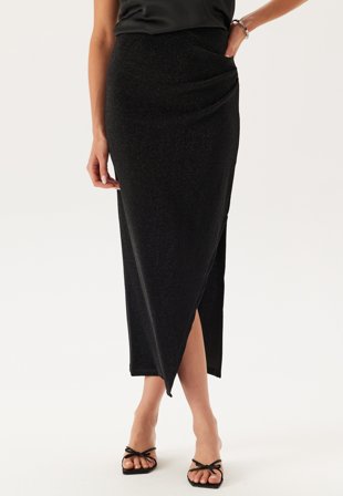 Object Collectors Item - Objfilipa Slm Hw Long Skirt - Black - Kläder - - Bubbleroom