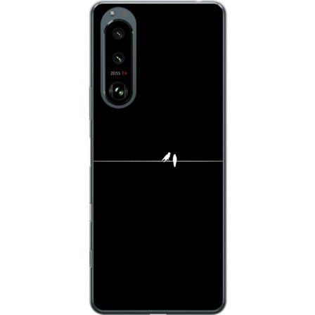 Yhteensopiva Puhelinkuori Sony Sony Xperia 5 III Minimalistiset linnut musta