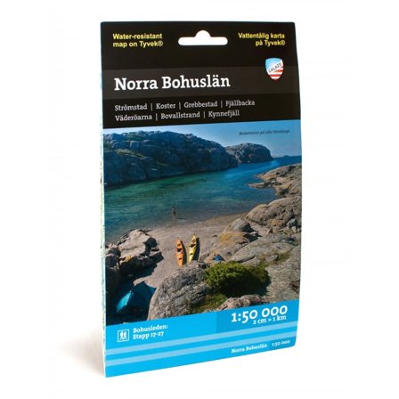 Calazo förlag Norra Bohuslän 1:50.000 literature Black OneSize