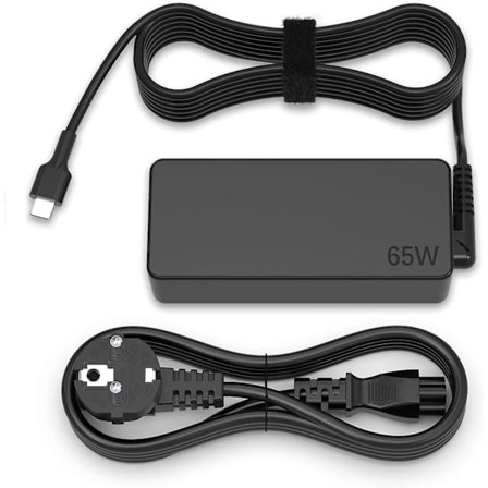 65W USB-C oplader til Lenovo Thinkpad T480 T490 T495 T580 T590 L380 L390 L480 L580 E480 E580 E590 Type-C bærbar computer