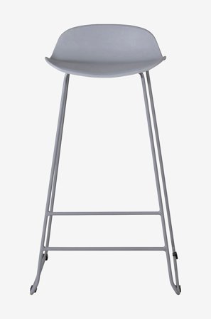 Venture Home - Barstol Wave, 2-pk - Grå - Barstoler & -krakker - Fra Homeroom