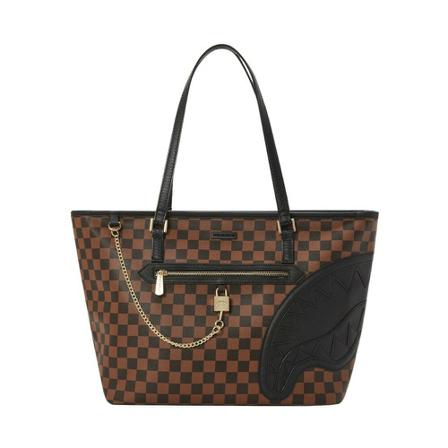 Sprayground Tas , Bruin , Dames , Maat: ONE Size Shoppers