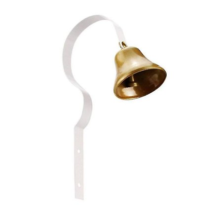 Dørklokke til vægmontering, metalbutiksdørklokke til kæledyrstræning