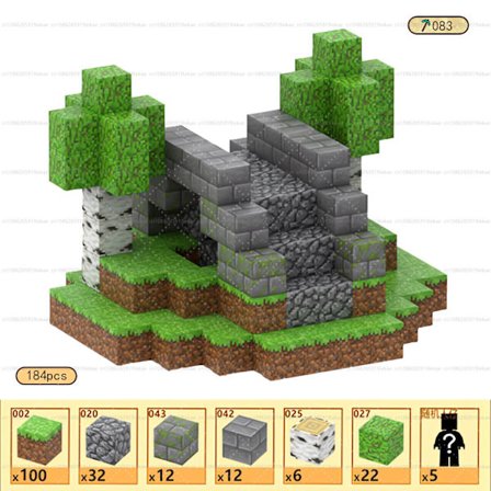 Magnetiske byggeklodser til børn 3+ | STEM Montessori Legetøj | DIY model magnetterninger