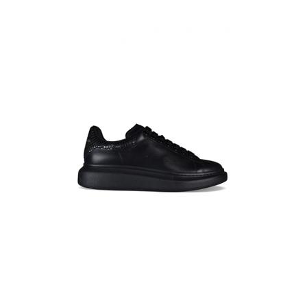 Alexander McQueen, Sneakers Zwart, Heren, Maat:41 EU,leer