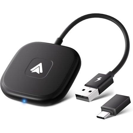 Trådlös Android Auto-adapter, Android Auto USB-dongel för bilstereo med OEM-kabelansluten Android Auto, Trådlös Android Auto