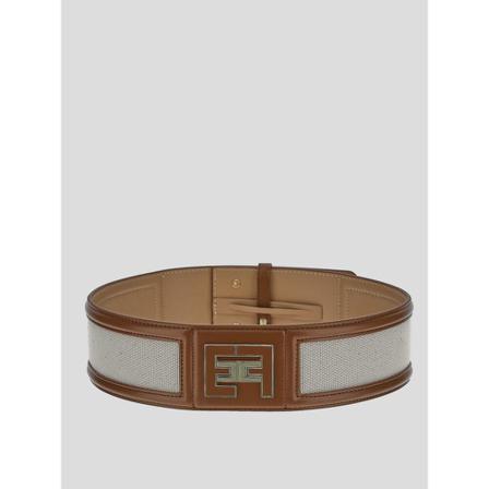 Elisabetta Franchi Riem , Bruin , Dames , Maat: M Riemen