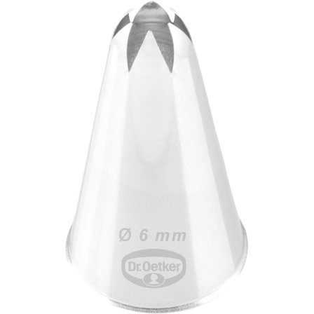 Dr oetker Tylle Stjerne lukket 6 mm - Sølv | KitchenOne