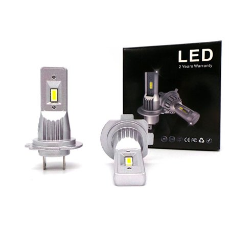 LED-lamppuja H7 9V-32V CANBUS CSP lyhyt Uutuus