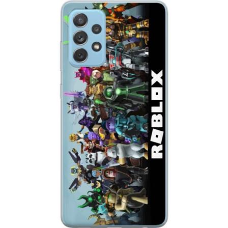 Samsung Galaxy A52 5G Läpinäkyvä kuori Roblox