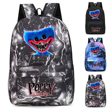 Kids Poppy Playtime Huggy Wuggy Ryggsäck Papper Skolpresent