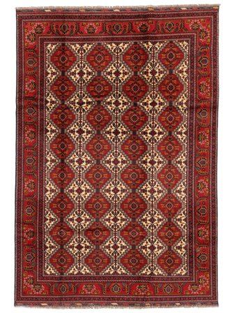 Medaljong- Kunduz Teppe 201X289 Ull