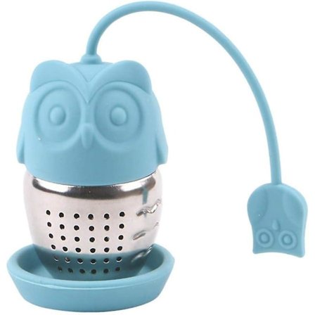 Teen haudutin - Banaani Pöllö Silikoni Kelluva Sateenvarjo Yrtti Mauste Suodattimella