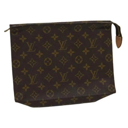 Louis Vuitton Vintage, Pre-owned Canvas pouches Bruin, unisex, Maat:ONE Size