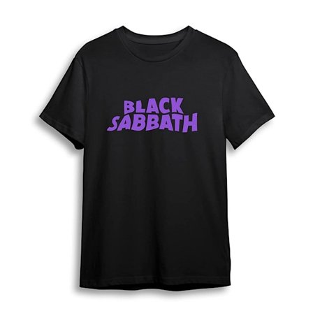Black Sabbath Unisex Adult Wavy Logo Plus T-Shirt 3XL Svart