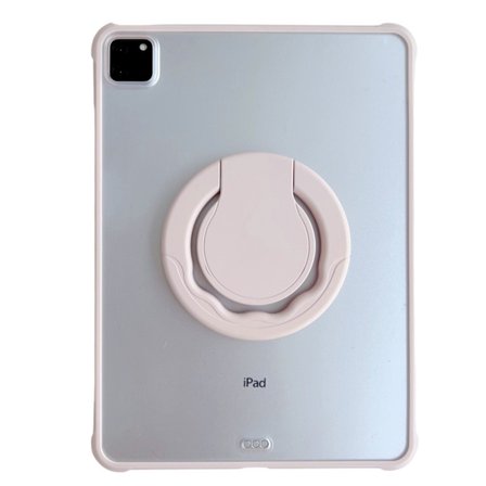 Fodral för iPad 10.9" 10/ 11A16 Rosa Roterande Ställ Frostat Vikbart