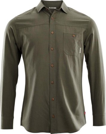 Aclima LeisureWool Woven Woolshirt Man Ranger Green