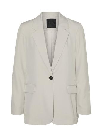 Vmrita Ls Loose Blazer Noos Vero Moda White