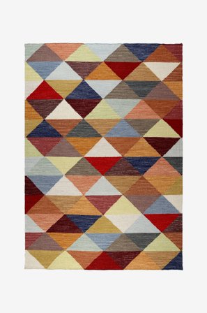 InHouse Group - Villamatto Taza - Monivärinen - Villamatot - 200X290 - - Homeroom