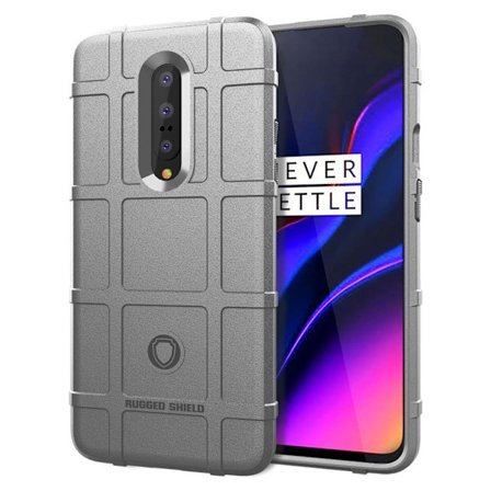 Rugged Shield OnePlus 7 Pro cover - Sølv