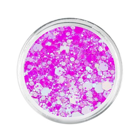 Glitter - kuusikulmio - Primavera - 08