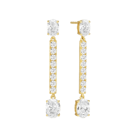 Sif Jakobs Jewellery Örhänge Ellisse Lungo Örhängen Dam Guld ONESIZE