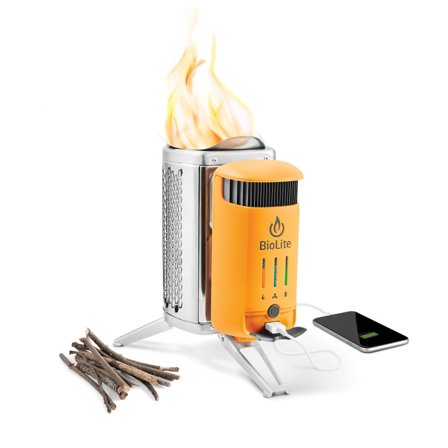 Biolite Campstove 2+ hiking stoves Orange OneSize