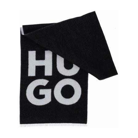 Hugo Boss, Winter Scarves Zwart, Dames, Maat:ONE Size