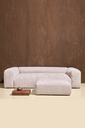 Pastill - Wenju sofa 3 pers - Beige - Sofaer - Fra Homeroom