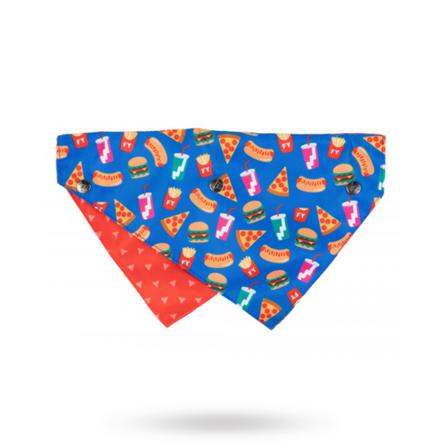 Super Size Me Bandana - Scarfes, Charms & Halsbandssmycken, Draglinor, Läder- & Textilhalsband på Doggie.se