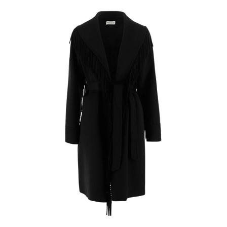 P.a.r.o.s.h., Coat Zwart, Dames, Maat:M,wol