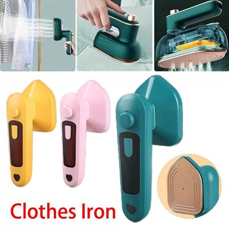 Micro Steam Iron Handhållen Garment Steamer GRÖN