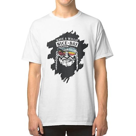 Ha en trevlig dag Willie, Willie Nelson T-shirt