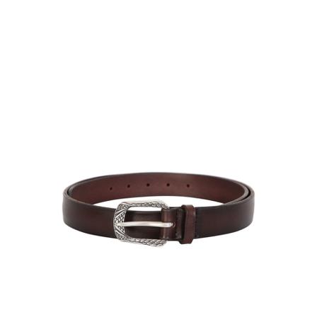 Orciani, Bull Soft leather belt by Orciani Brązowy, Mężczyzna, Rozmiar: 95 CM